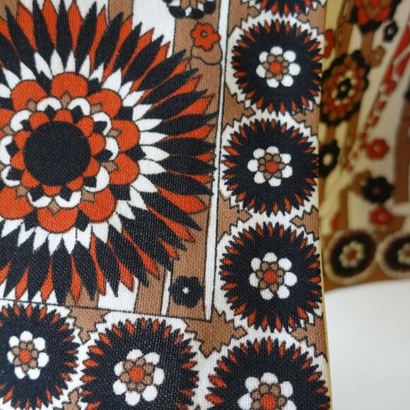 Hamilton Vintage giraffe Safari Animals 70s Shirt Disco Large L LG LRG MED M SM - Picture 8 of 16